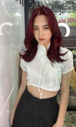 Nhuộm Màu nóng