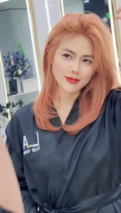 Nhuộm Màu nóng