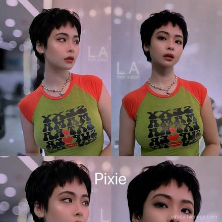 Kiểu tóc Tém · Mullet