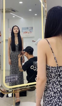 Kiểu tóc Thẳng bằng