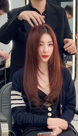Nhuộm Màu nóng